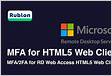 Rublon Adds MFA to the Remote Desktop HTML5